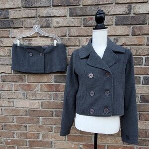 Volcom Double Breasted convertible Coat